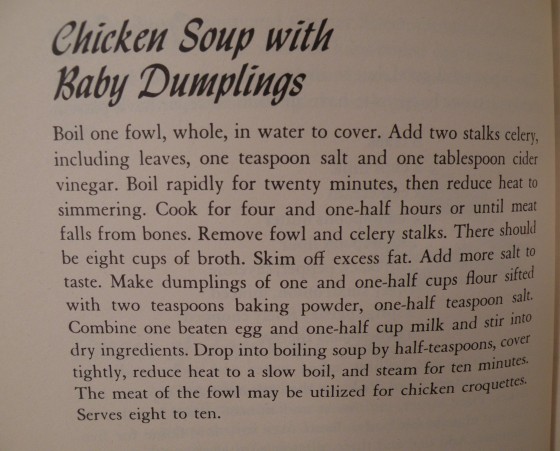 Cross Creek Chicken Soup (2)